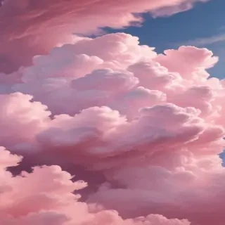 pink cloud aesthetic