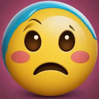 sad face emoji png