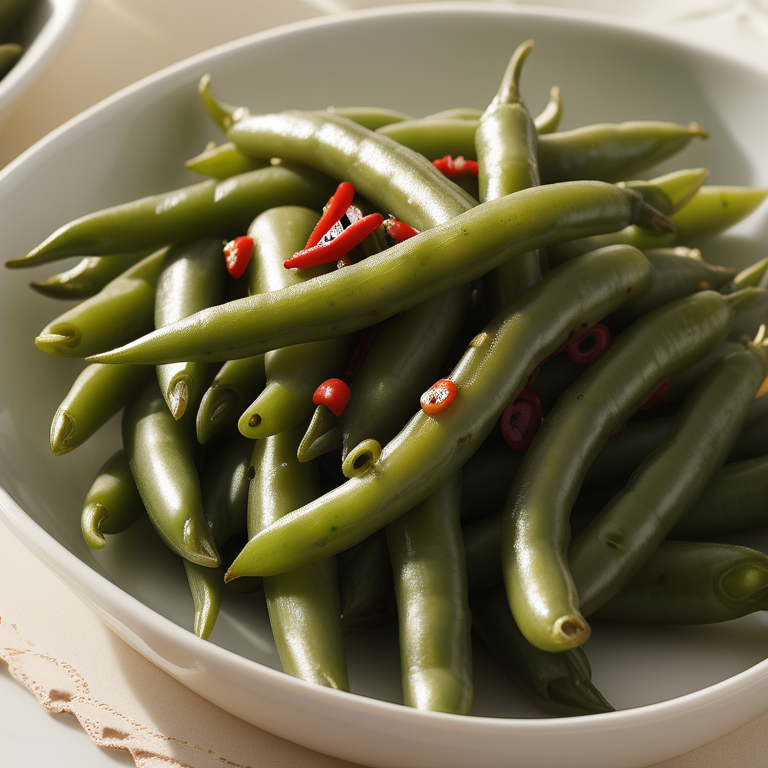 recipe spicy pickled green beans