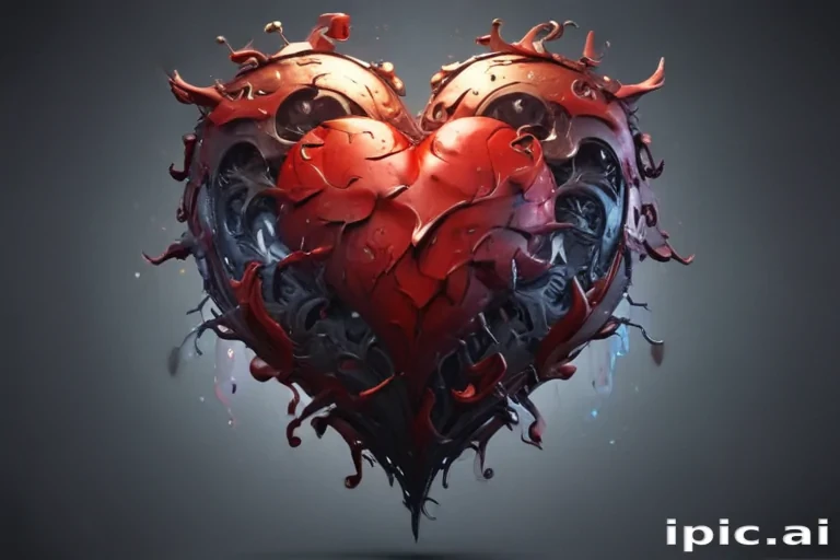 aesthetic heart wallpaper