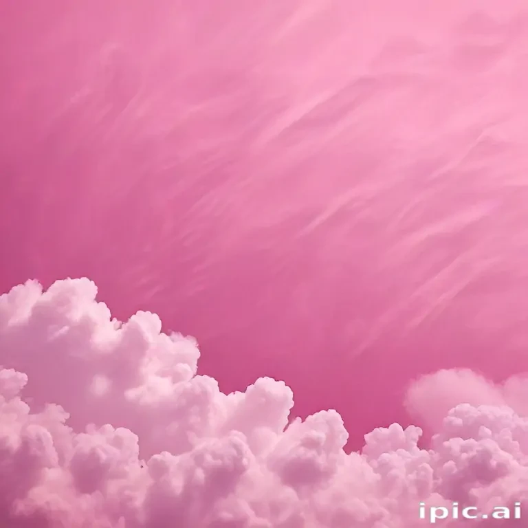 pink cloud background