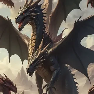 dragons background