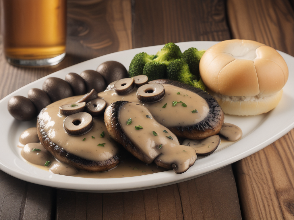 texas roadhouse portobello mushroom chicken