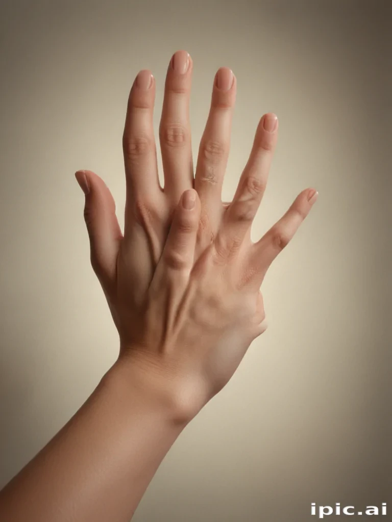 hands reaching