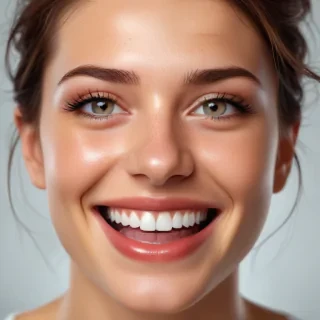 smiling face transparent