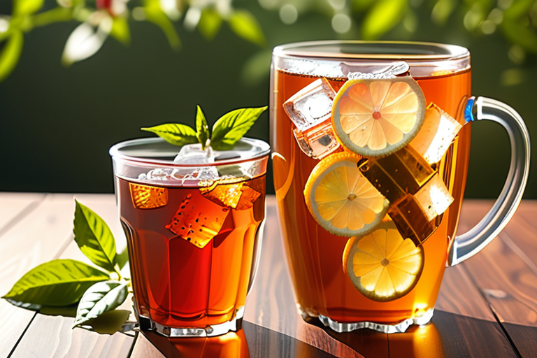 is tea better than soda