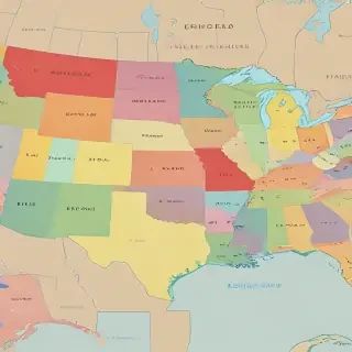 us states on a map