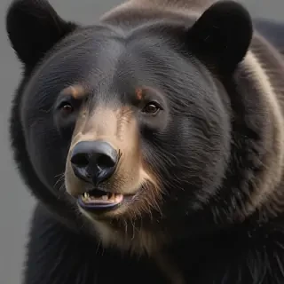 black bear png