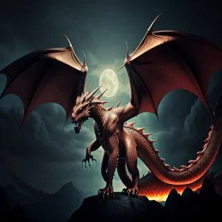 dragon background