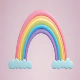 pastel rainbow png