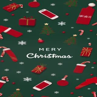 christmas phone wallpaper aesthetic