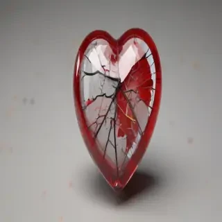 broken heart transparent