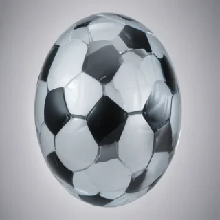transparent soccer ball
