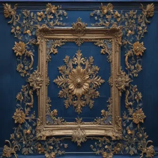 blue borders