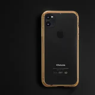 black background phone