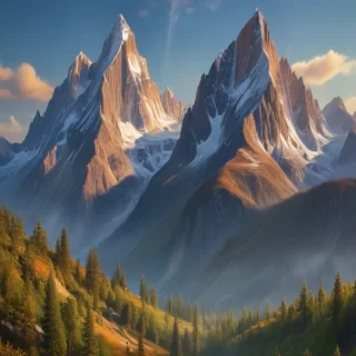 mountains transparent