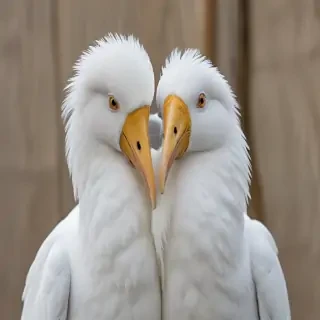 preening