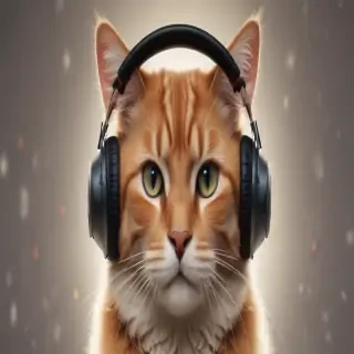 cat headphones png