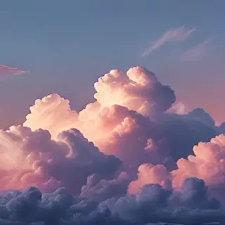 aesthetic clouds wallpaper