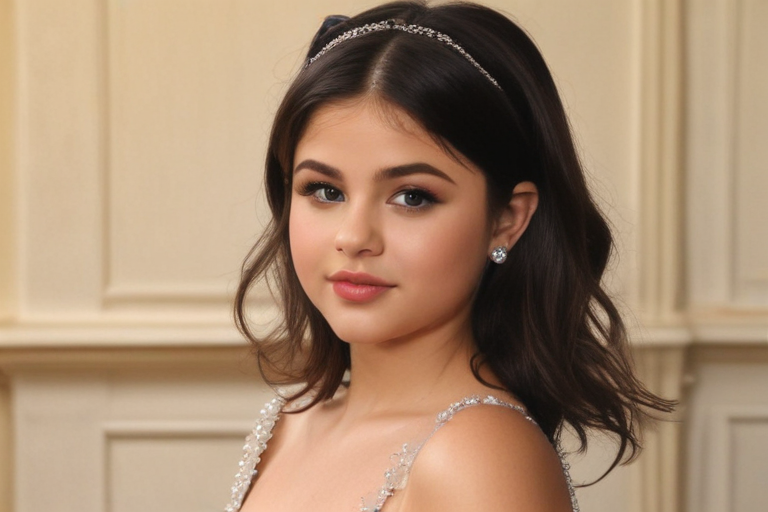 selena gomez and little sister