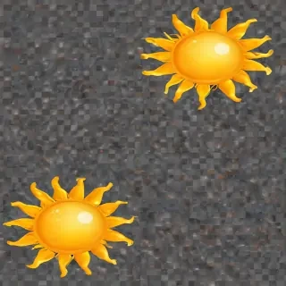 sun clip art transparent background