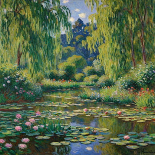 monet paintings wallpaper