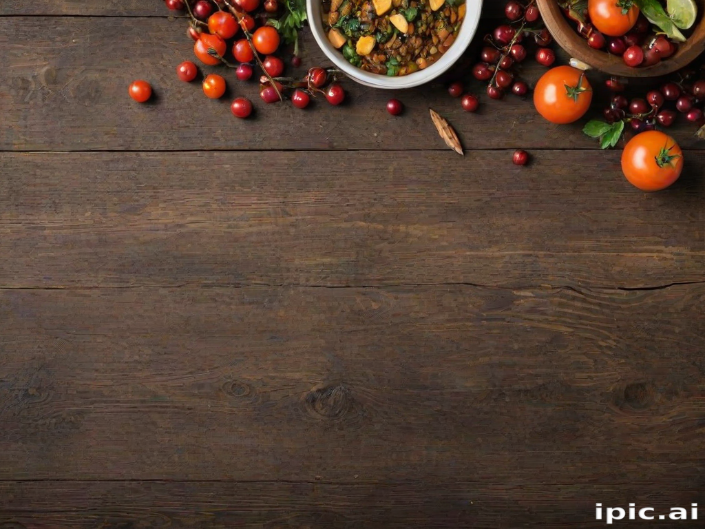 background of table