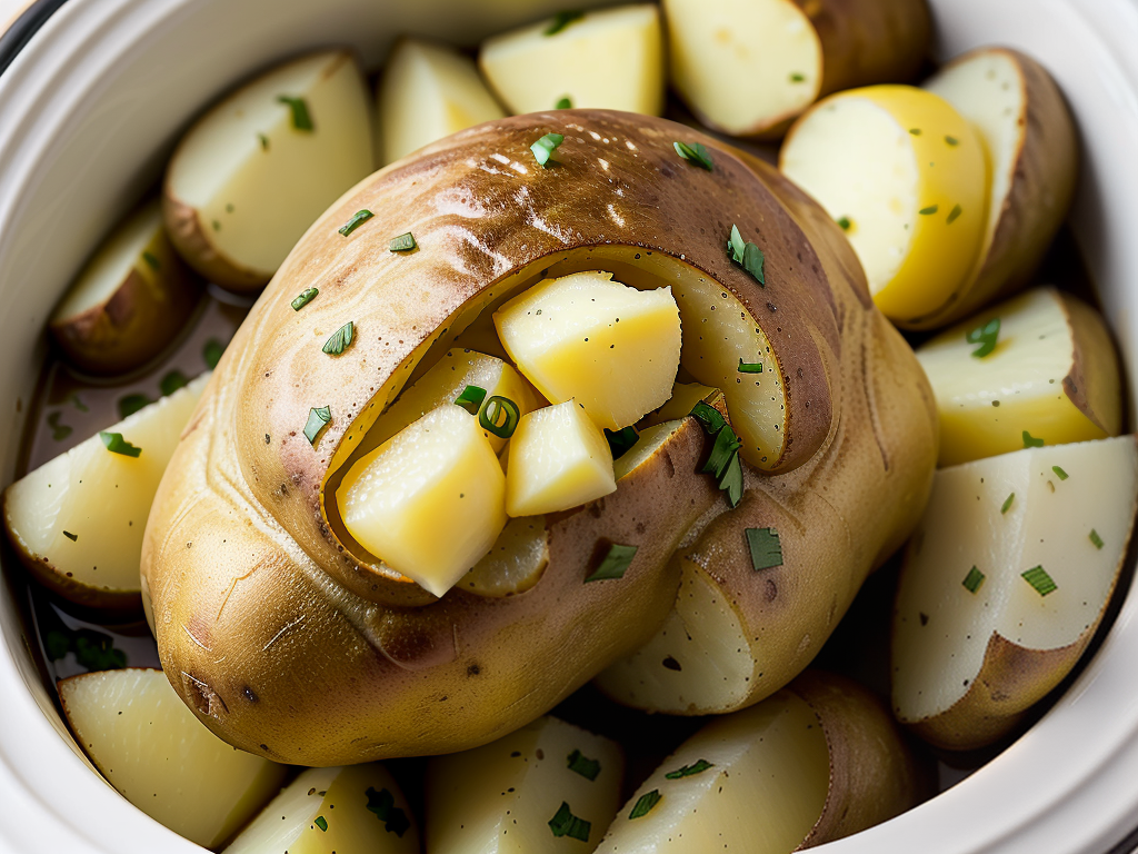 baked potatoes slow cooker no foil