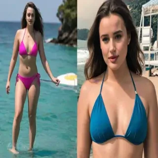 katherine langford in bikini
