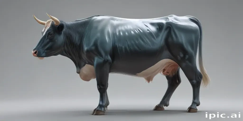 transparent cow