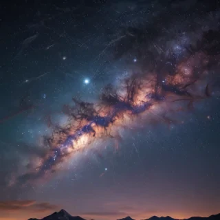 starry background iphone