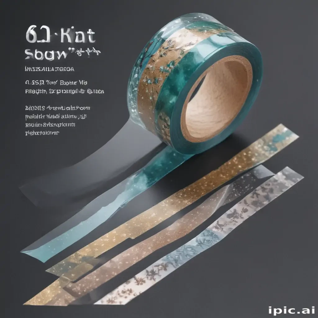 transparent washi tape png