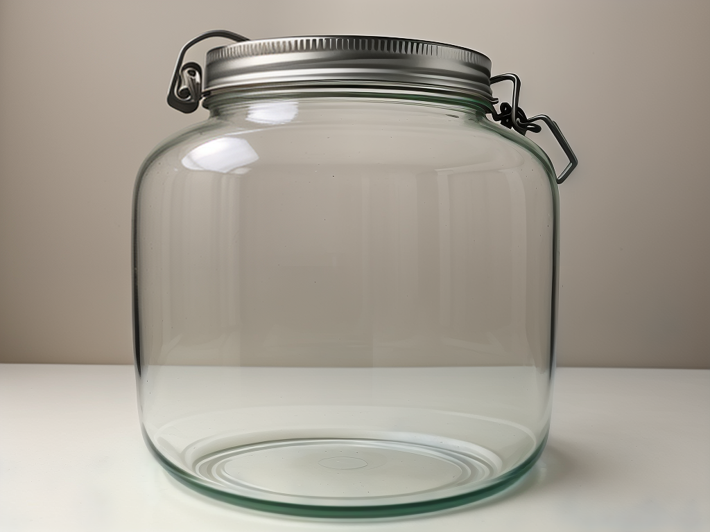 1 gallon glass jar with airtight lid