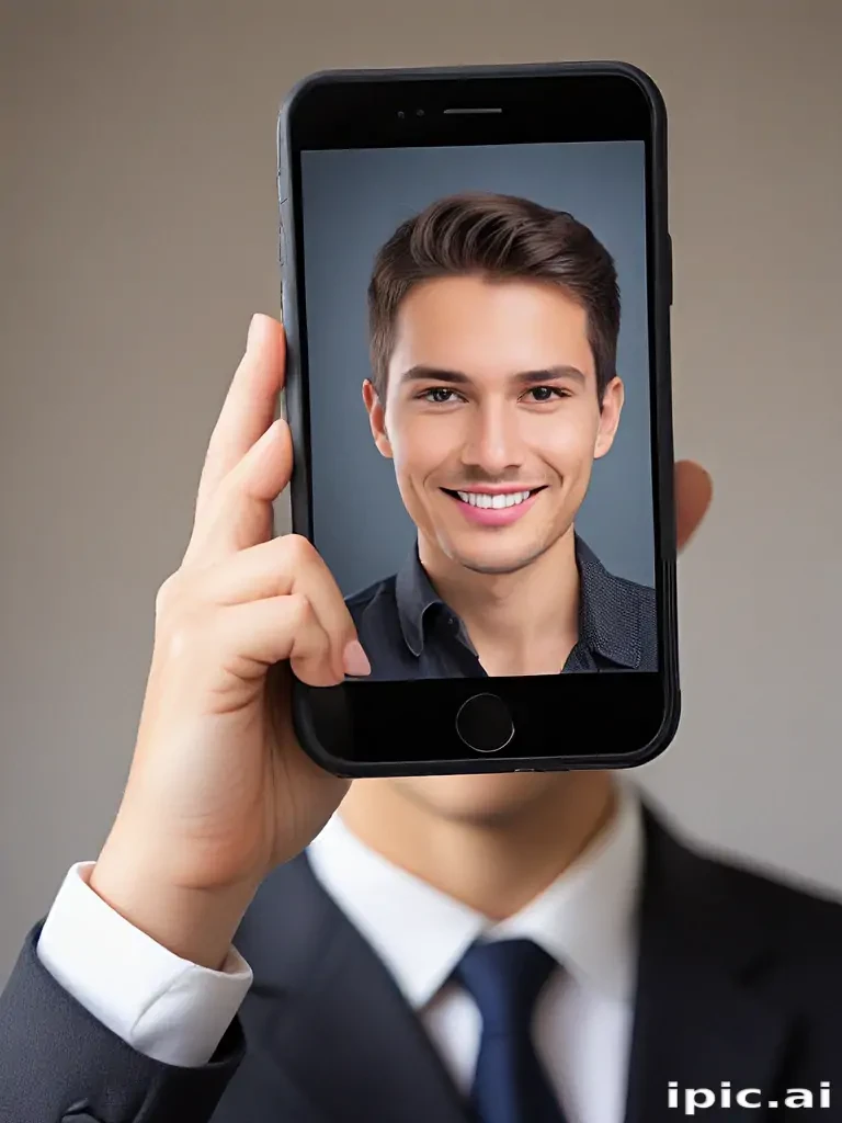 hold phone png