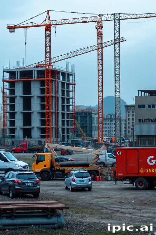 construction site background