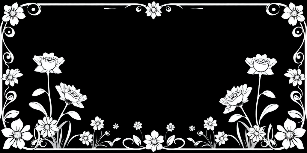 border clip art black and white