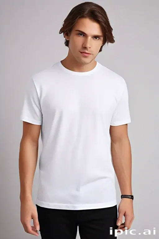 white tee png