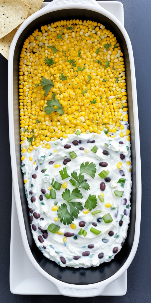 corn black bean feta dip
