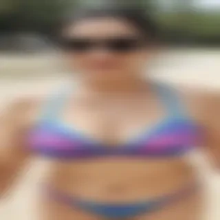aunty in bikini