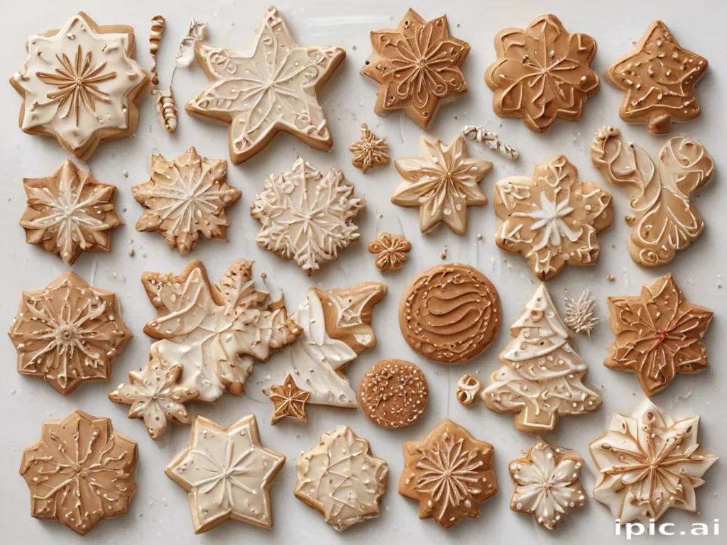 clip art christmas cookies