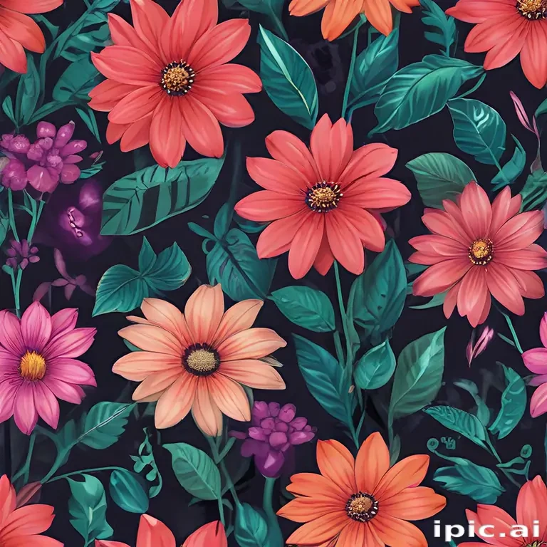 flower screen background