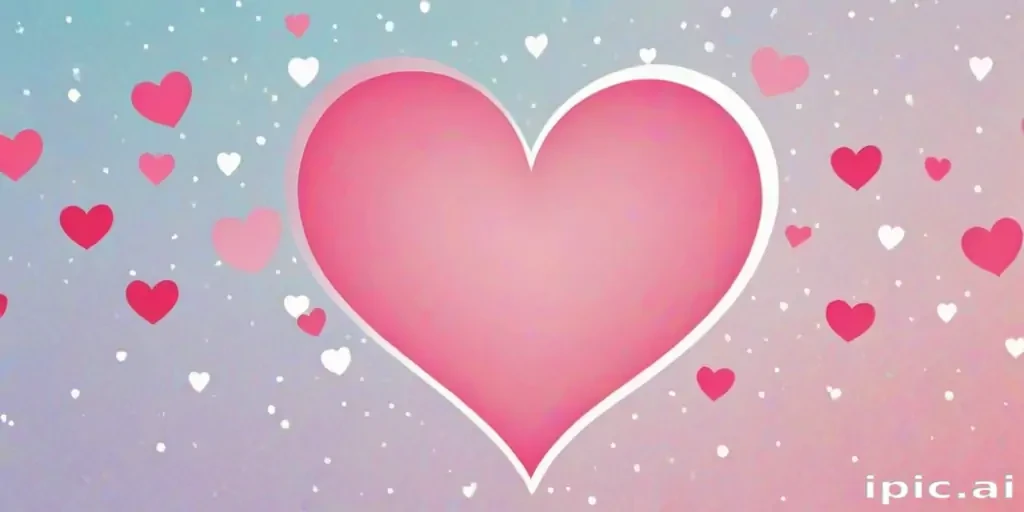 cute heart background