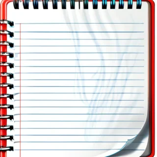 notebook paper png