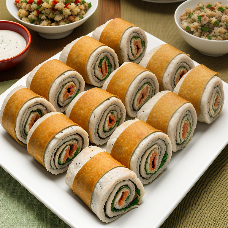 turkey roll ups with stuffing