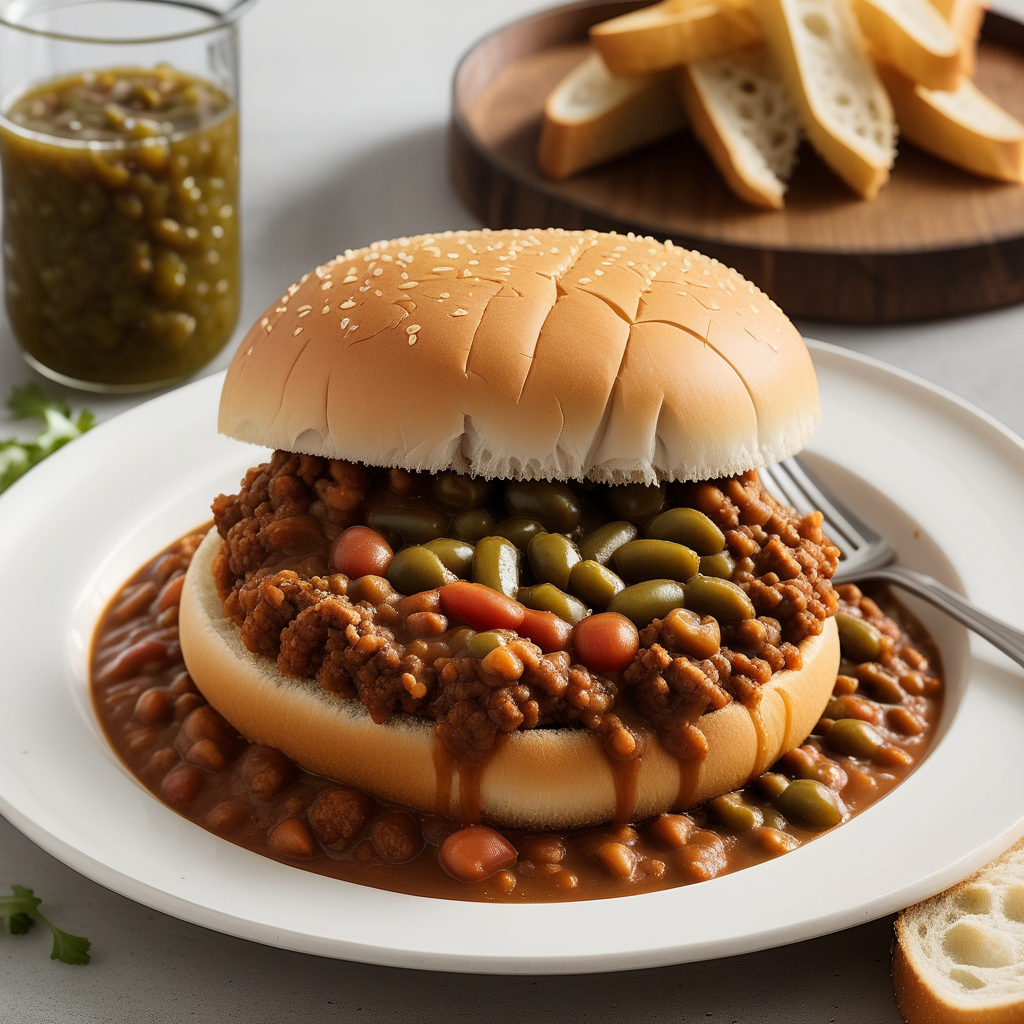 sloppy joe with chicken gumbo