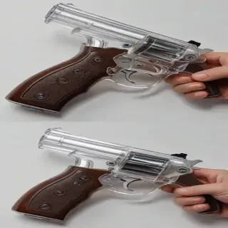 transparent guns