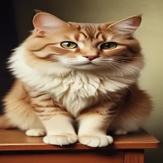 vintage cat illustration