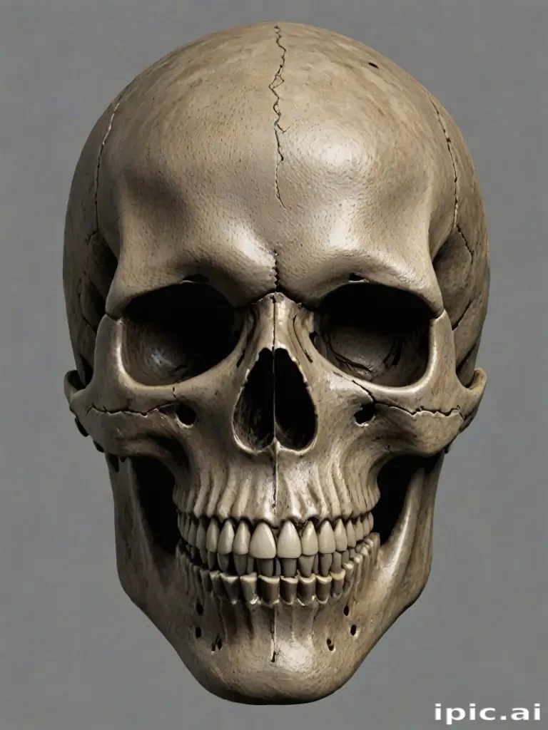 skull face png