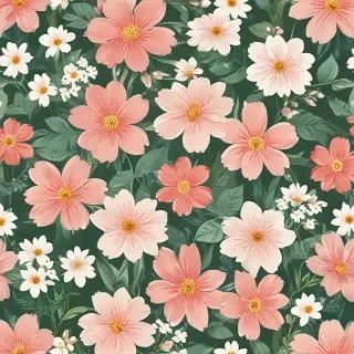 simple flower background