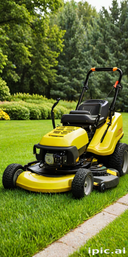 lawn mower clipart